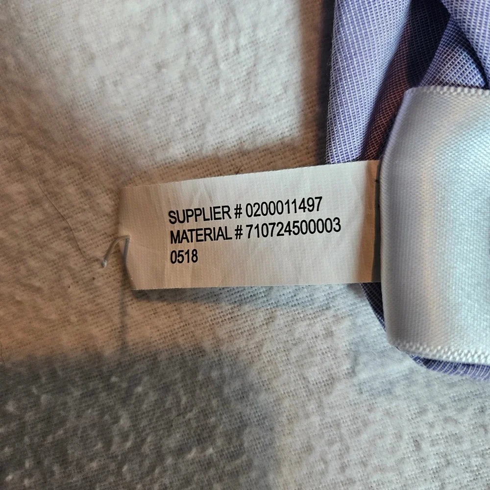 Polo Ralph Lauren Button Down Shirt Mens XXL Light Purple Slim Stretch Cotton